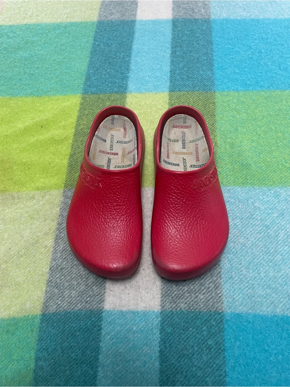 Birkenstock Super Birki’s Polyurethane Clogs Red Women’s